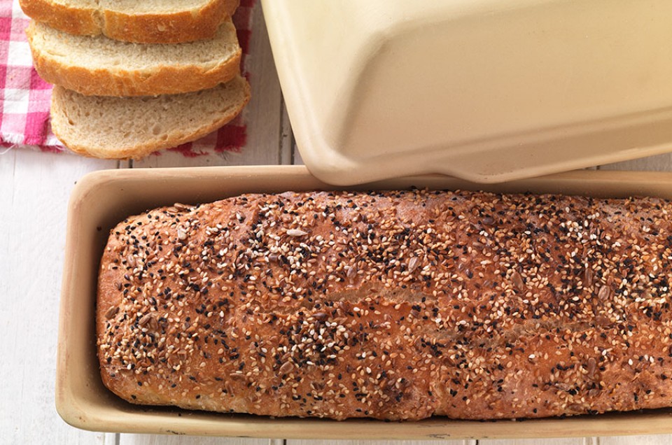 How to use your Long Covered Baker via @kingarthurflour