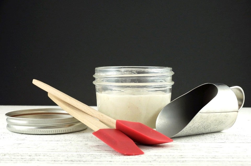 Maintaining a smaller sourdough starter via @kingarthurflour