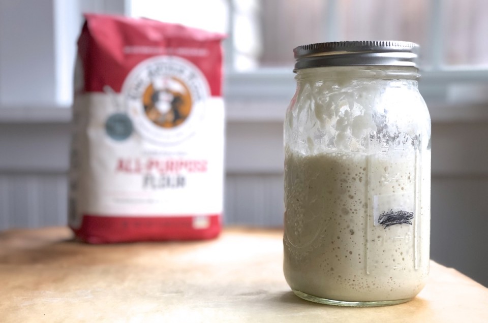 Maintaining your sourdough starter via @kingarthurflour