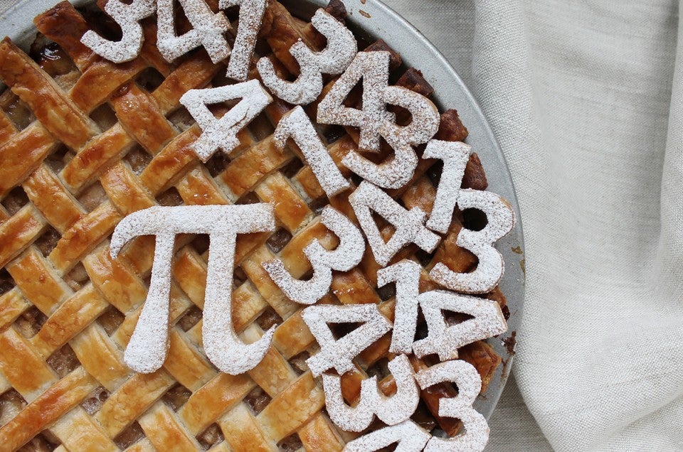 Pi day via @kingarthurflour