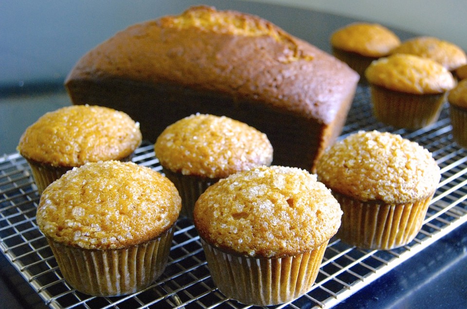 How to make muffins from a quick bread recipe via @kingarthurflour