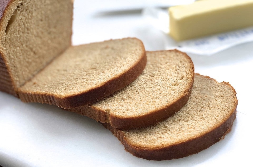 Whole wheat and gluten-free bread made with tangzhong @kingarthurflour