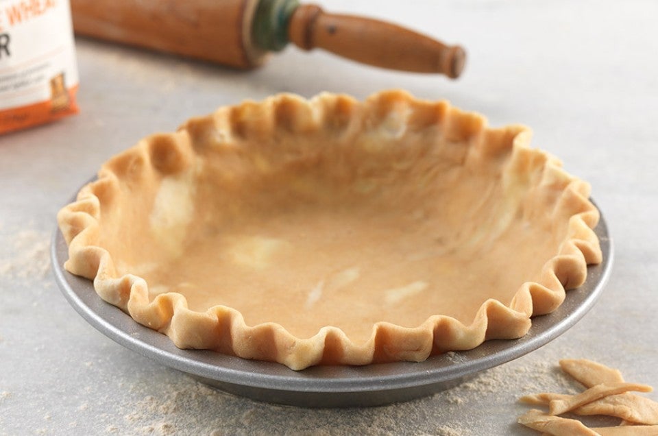 Whole Wheat Pie Crust via @kingarthurflour