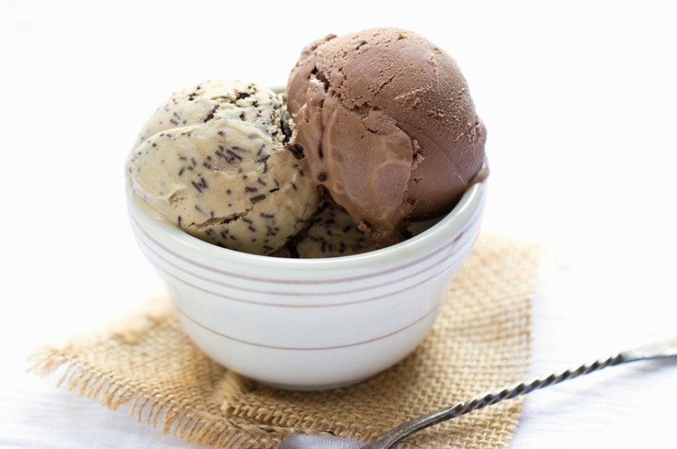 Creamy Dairy-Free Ice Cream via @kingarthurflour