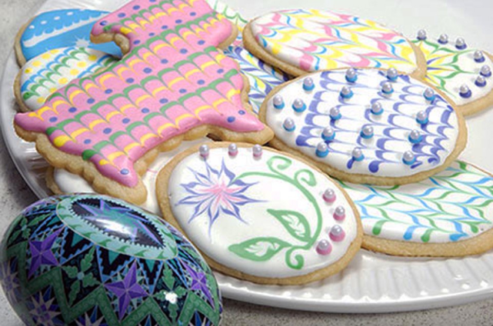 4  freehand cookie shapes