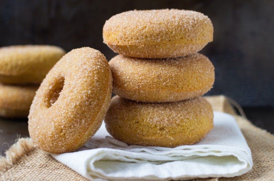 Baked Gluten-Free Pumpkin Doughnuts from King Arthur Flour