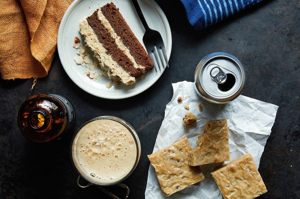 baking with beer via @kingarthurflour