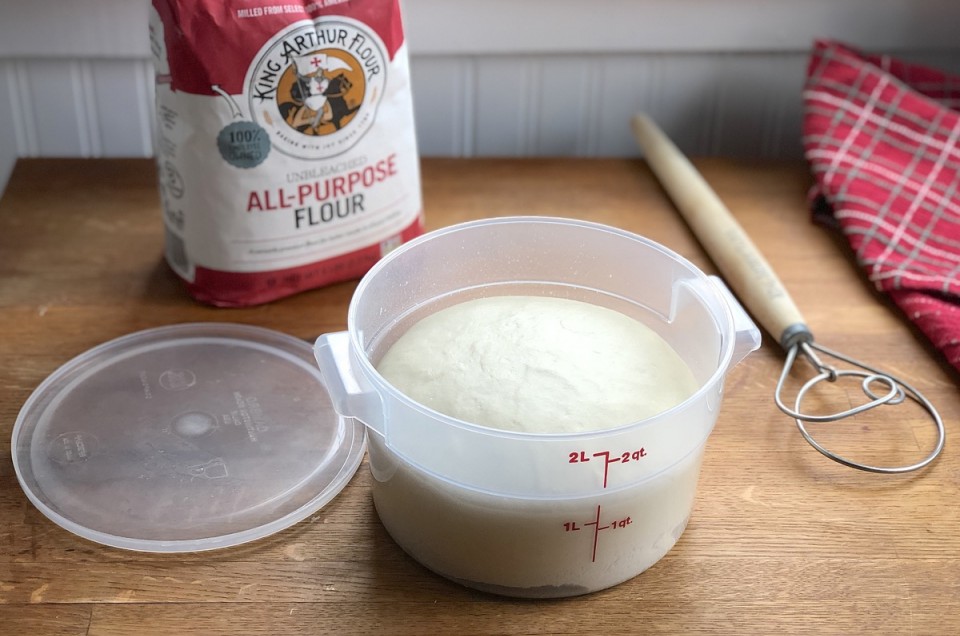 Where to put dough to rise via @kingarthurflour
