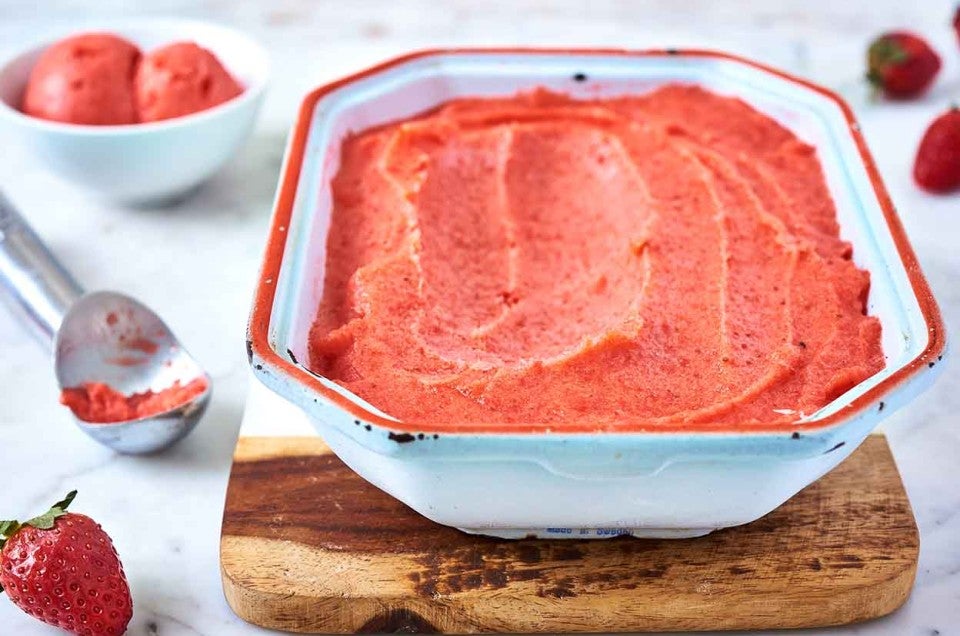 Strawberry Sorbet  