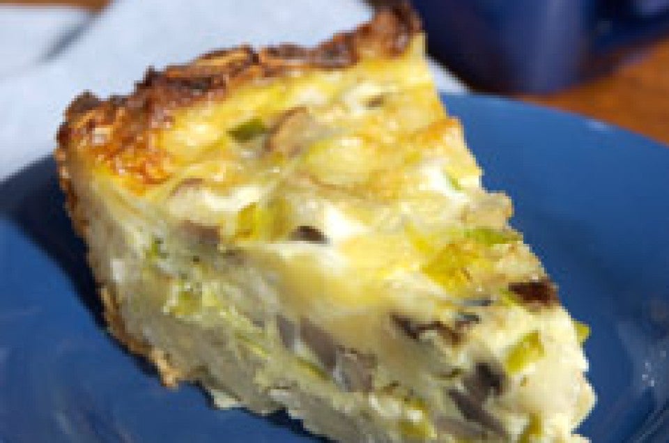 Potato Crust Quiche