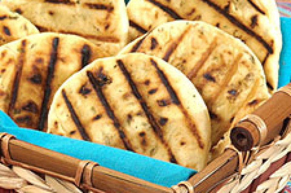 Grilled Asiago Rounds