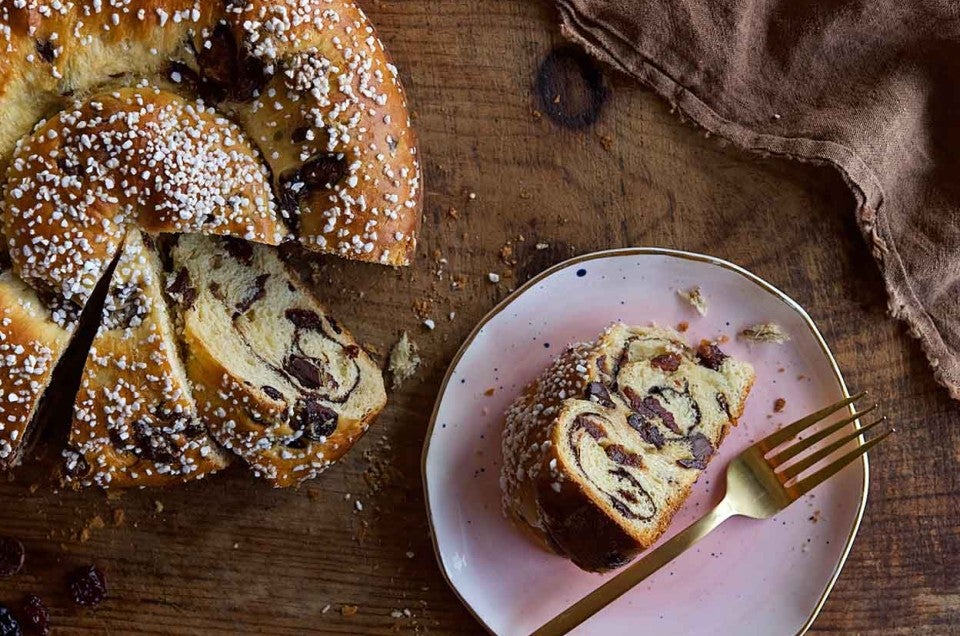 Chocolate-Cherry Brioche