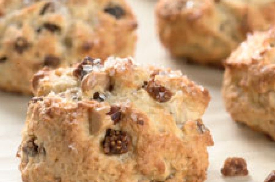 Fig and Toasted Almond Scones