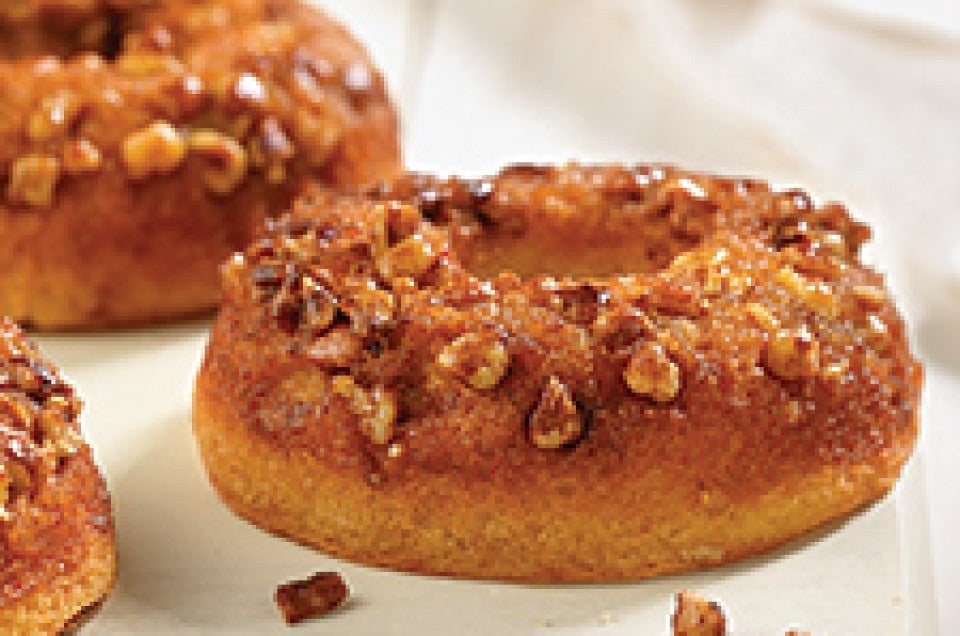 Sticky Bun Doughnuts