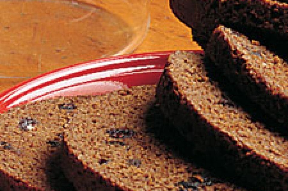 Boston Brown Bread Made in a Loaf Pan