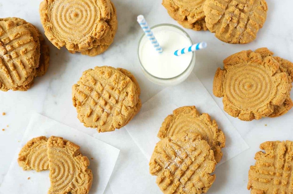 Classic Peanut Butter Cookies - select to zoom