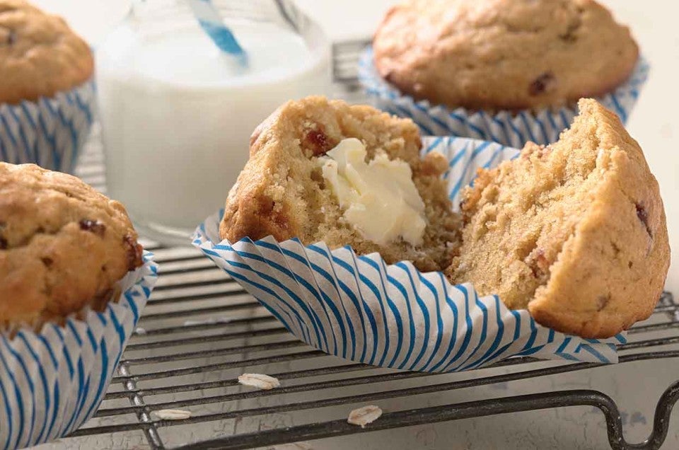 Oatmeal Jammy Bits Muffins