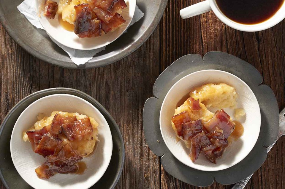 Maple-Bacon Biscuit Bake