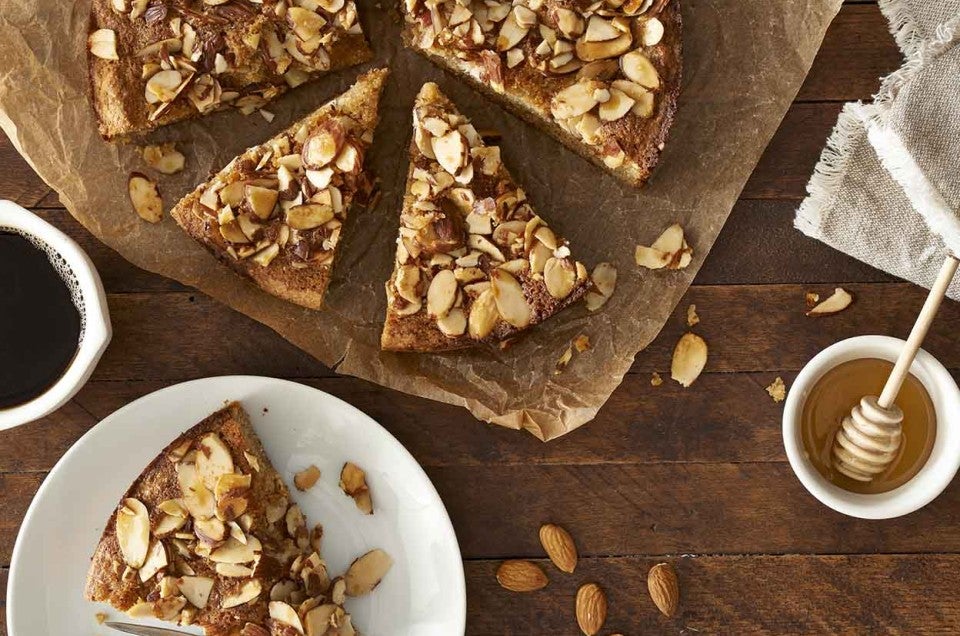 Paleo Honey-Almond Coffeecake