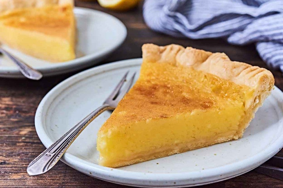 Lemon Chess Pie - select to zoom