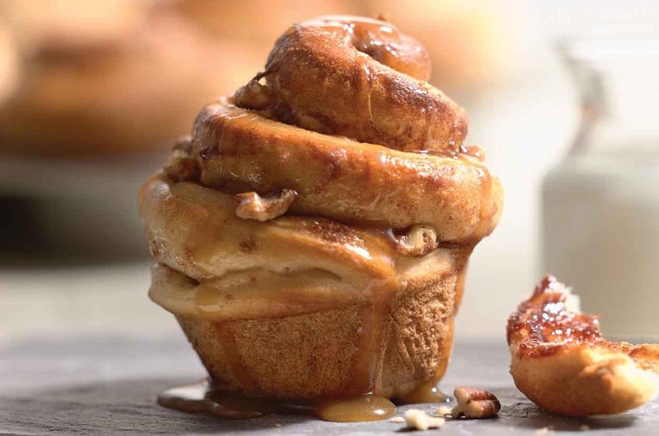 Caramel-Nut Cinnamon Buns