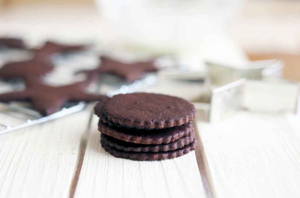 Chocolate Cutout Cookies