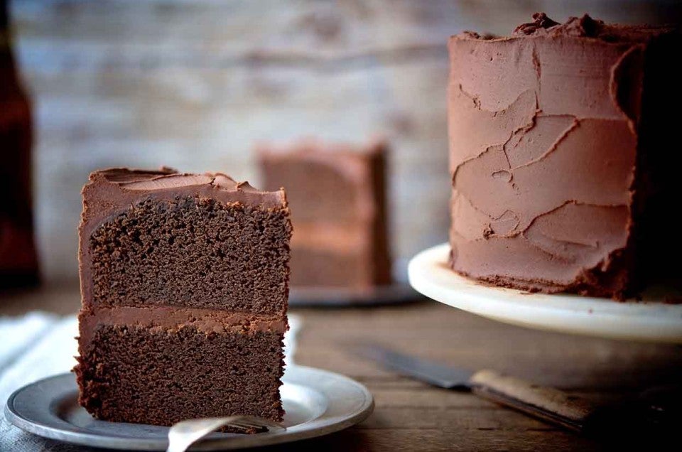 Chocolate Stout Skillet Cake - Homemade In The Kitchen