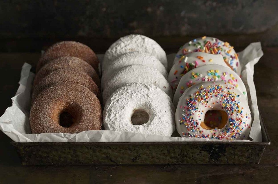 Baked Doughnuts Three Ways