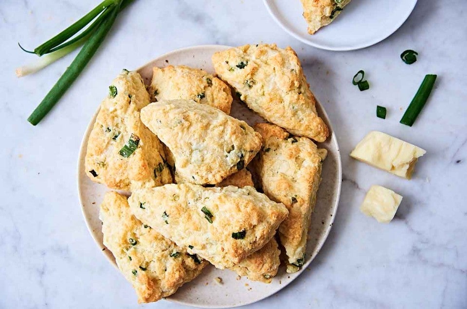 Cheddar Cheese and Scallion Scones
