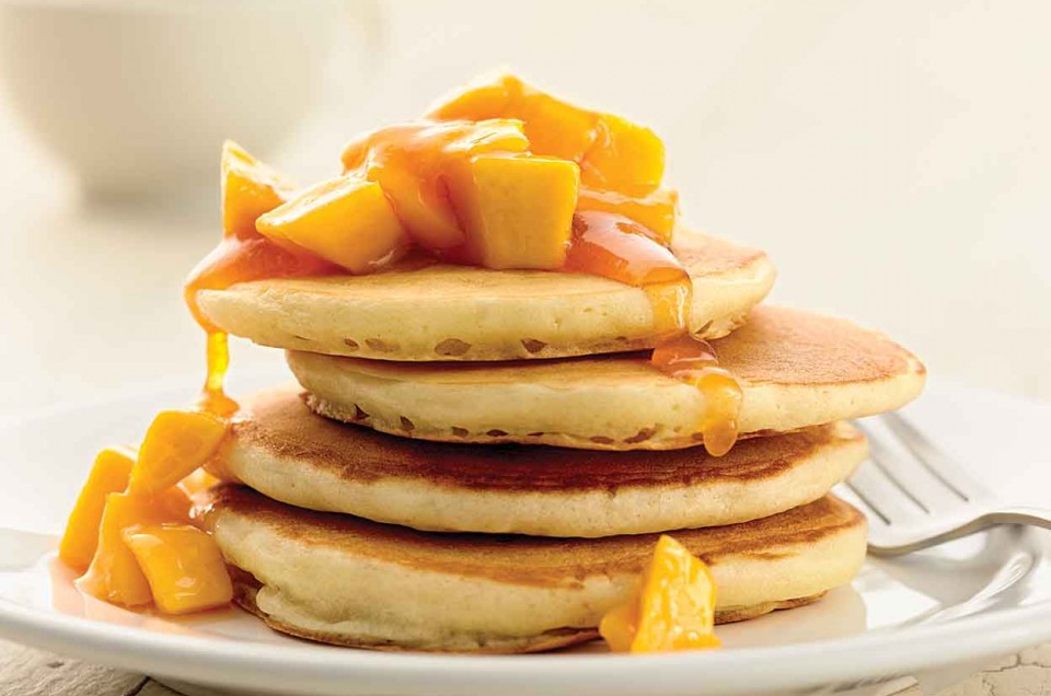 Self-Rising Light and Fluffy Pancakes - select to zoom
