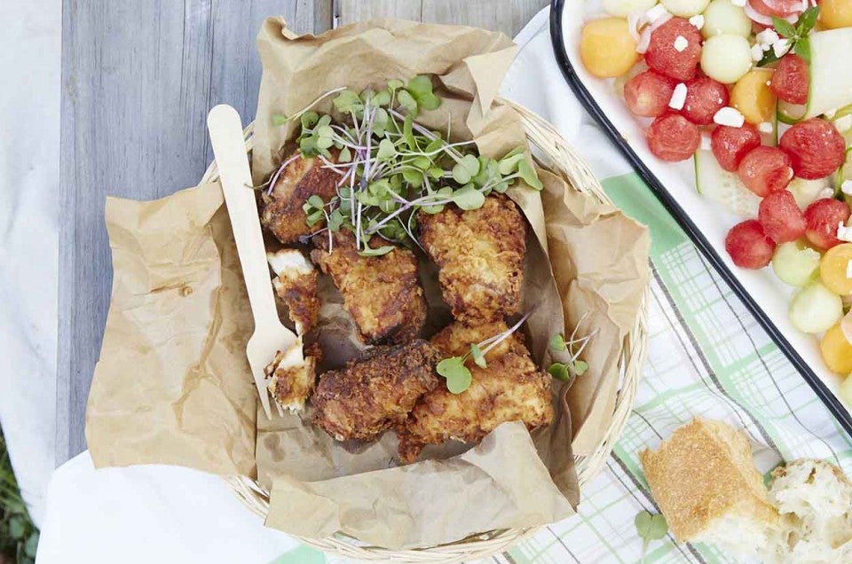 Get your mitts on some of this crispy crunchy 'Not Fried Chicken