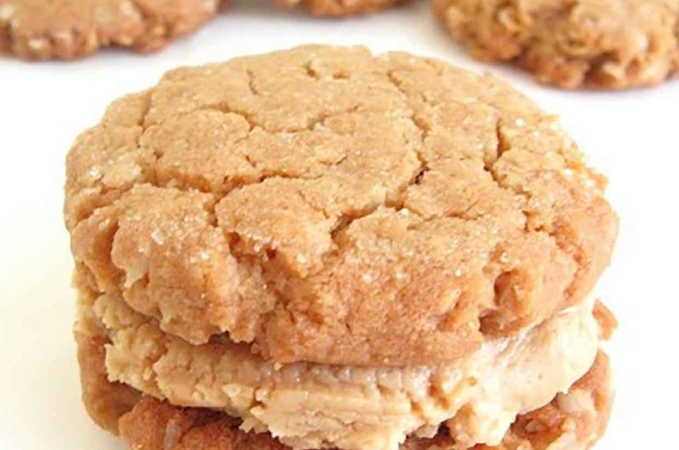Peanut Butter-Oatmeal Sandwich Cookies