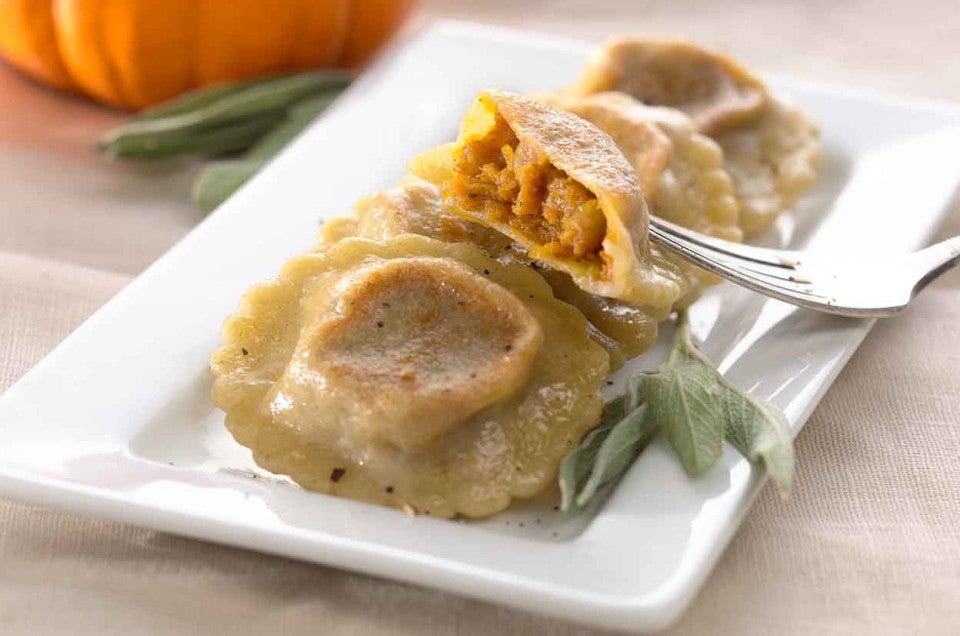 Savory Pumpkin Ravioli