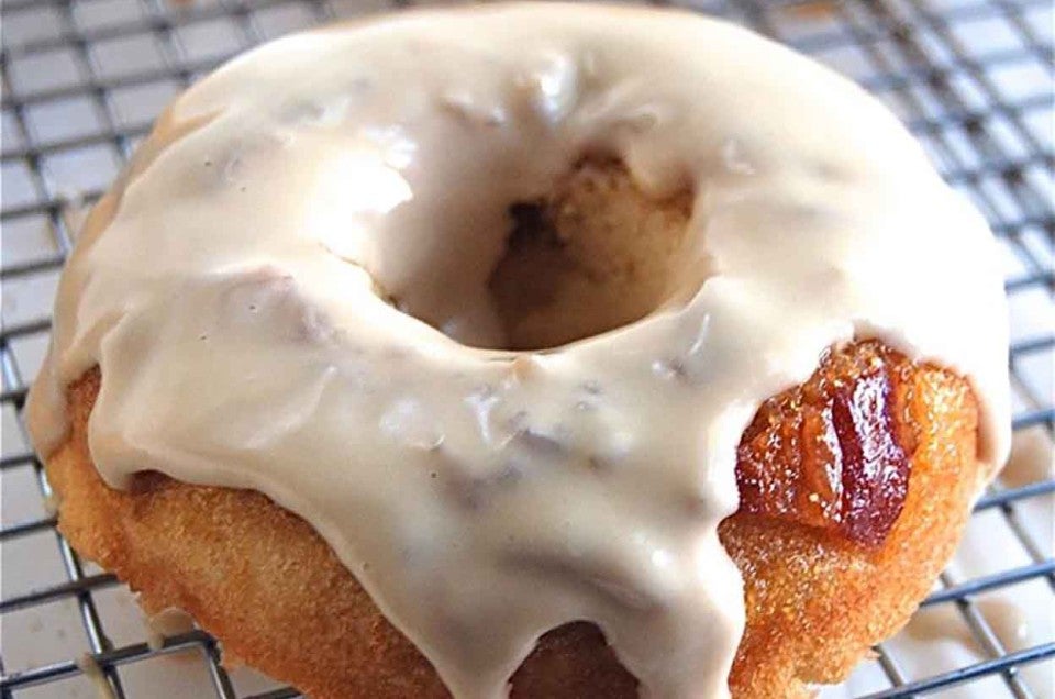 Maple-Glazed Bacon Doughnuts