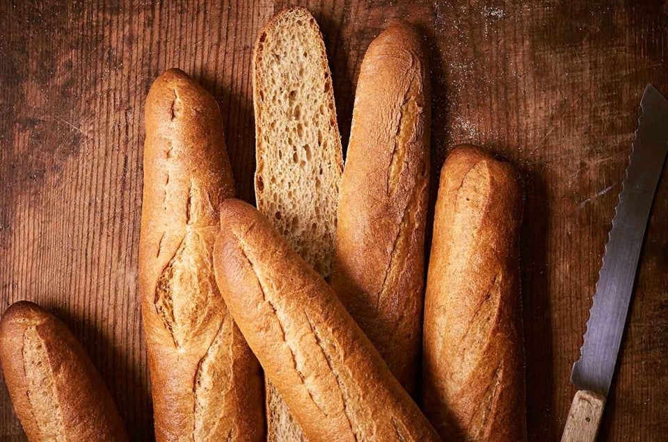 Whole Wheat Baguettes