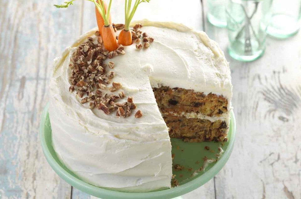 Gluten-Free Carrot Cake with Cream Cheese Frosting