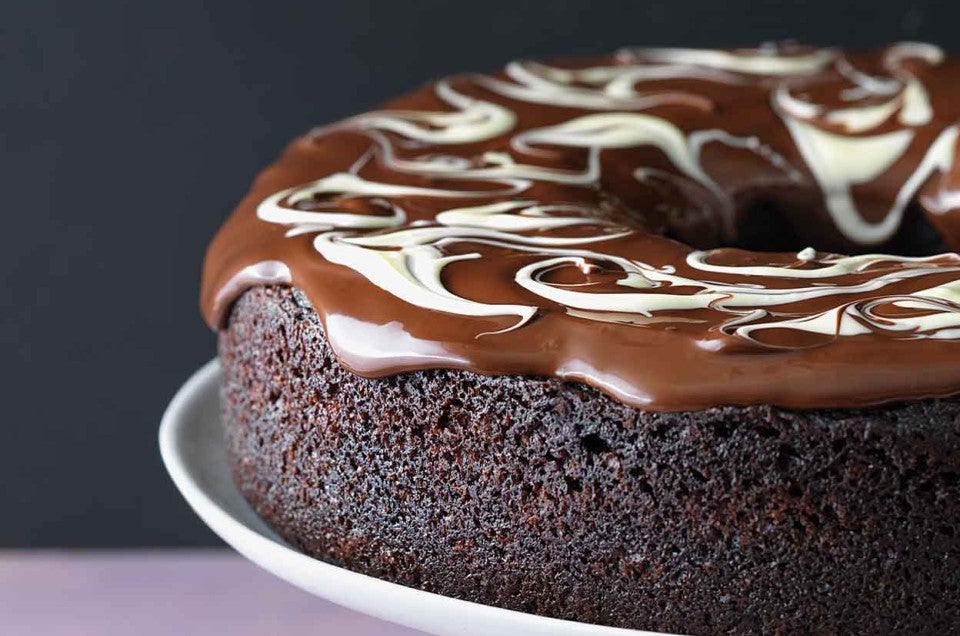 Friday Night Double Fudge Chocolate Cake