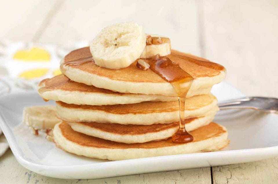 Gluten-Free Pancakes made with baking mix