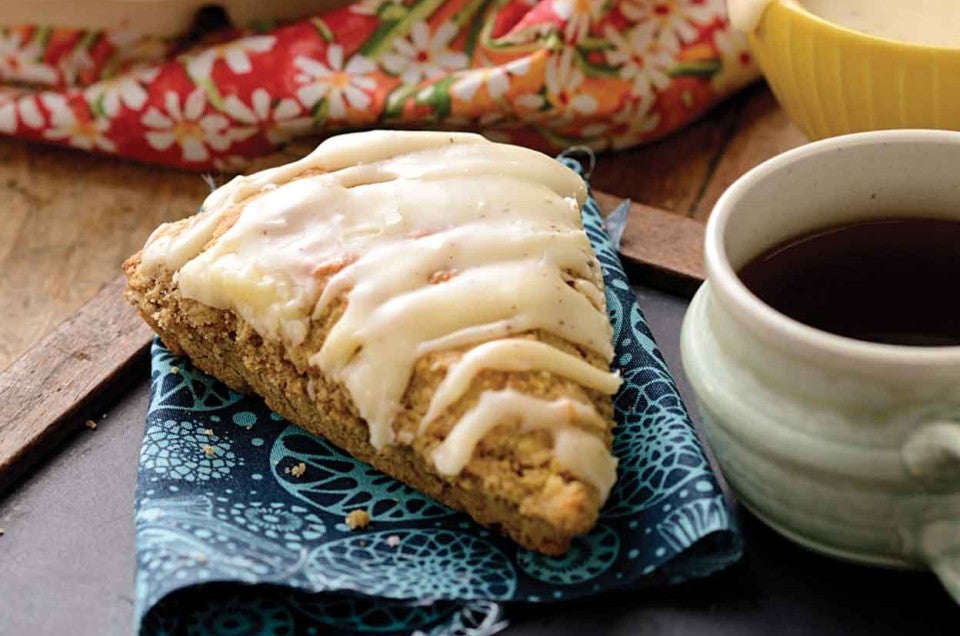 Brown Butter Rye Scones
