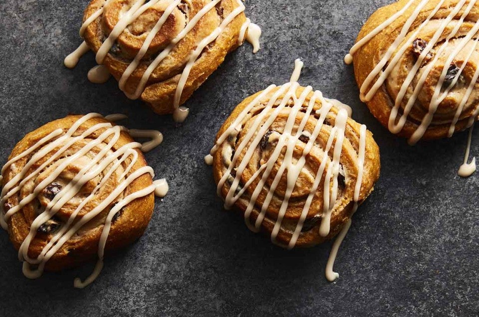 Maple Pumpkin Rolls