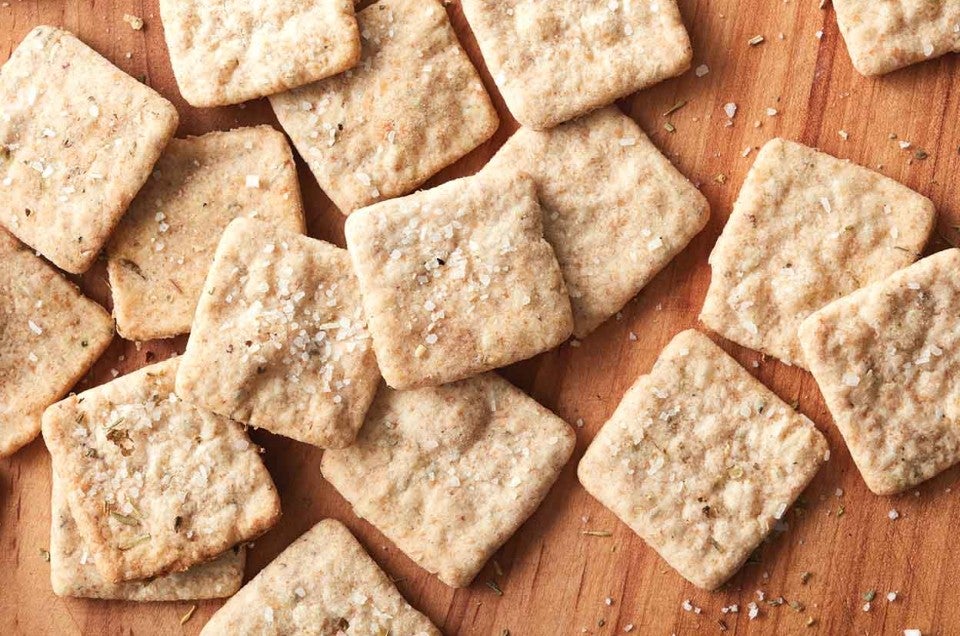 Sourdough Crackers