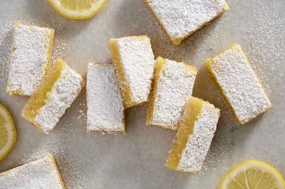 Gluten-Free Lemon Squares with an Almond Flour Crust