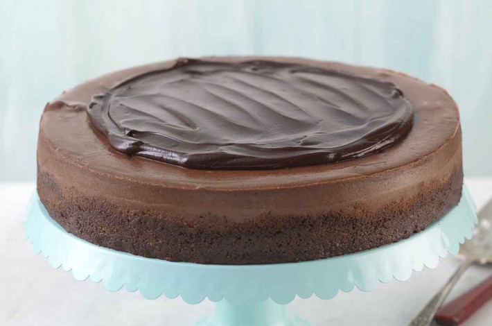 Divine Chocolate Velvet Cheesecake