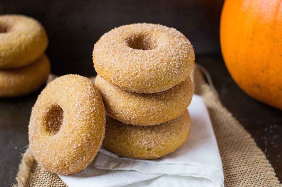 Gluten-Free Pumpkin Cake Doughnuts