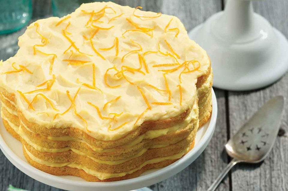 Orange & Cream Cake