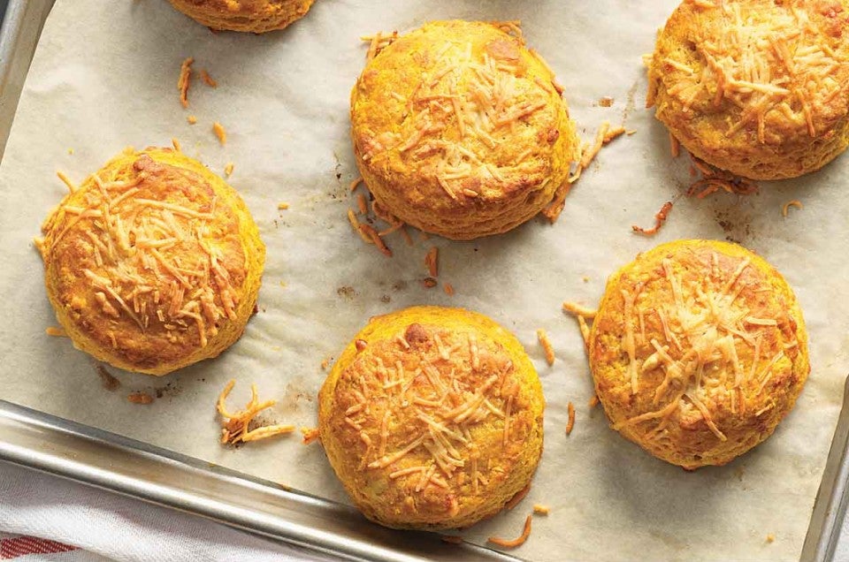 Pumpkin Cheddar Biscuits