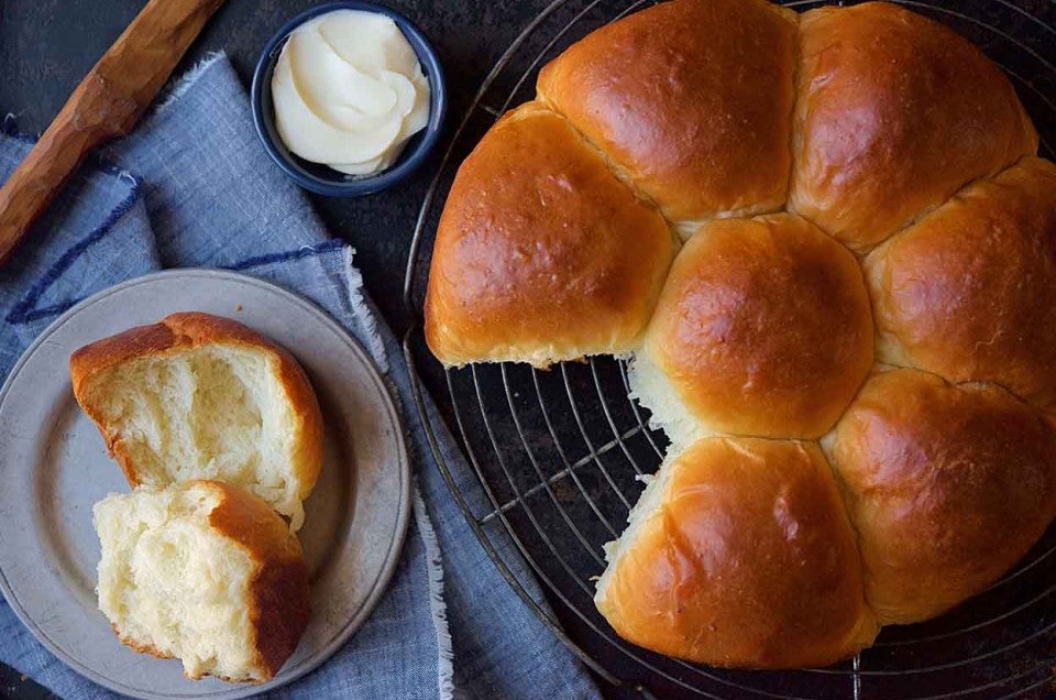 Japanese Milk Bread Rolls - select to zoom