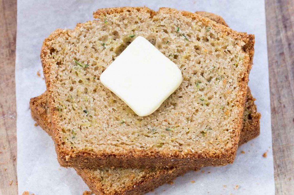 Almond Flour Zucchini Bread