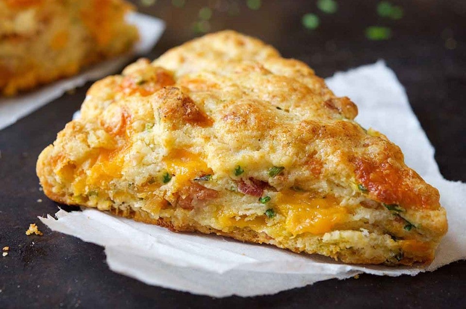 Bacon-Cheddar-Chive Scones