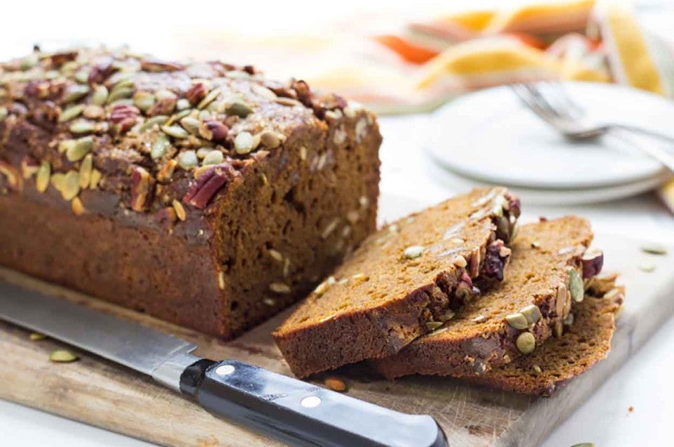 Gluten-Free Pumpkin Bread - select to zoom